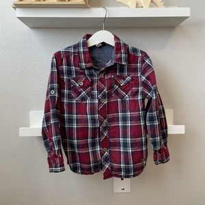 Flannel Long Sleeve Shirt
